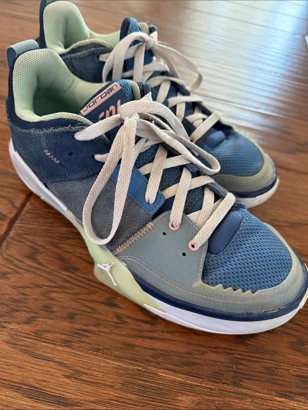 Men’s Blue Multi Athletic Sneakers